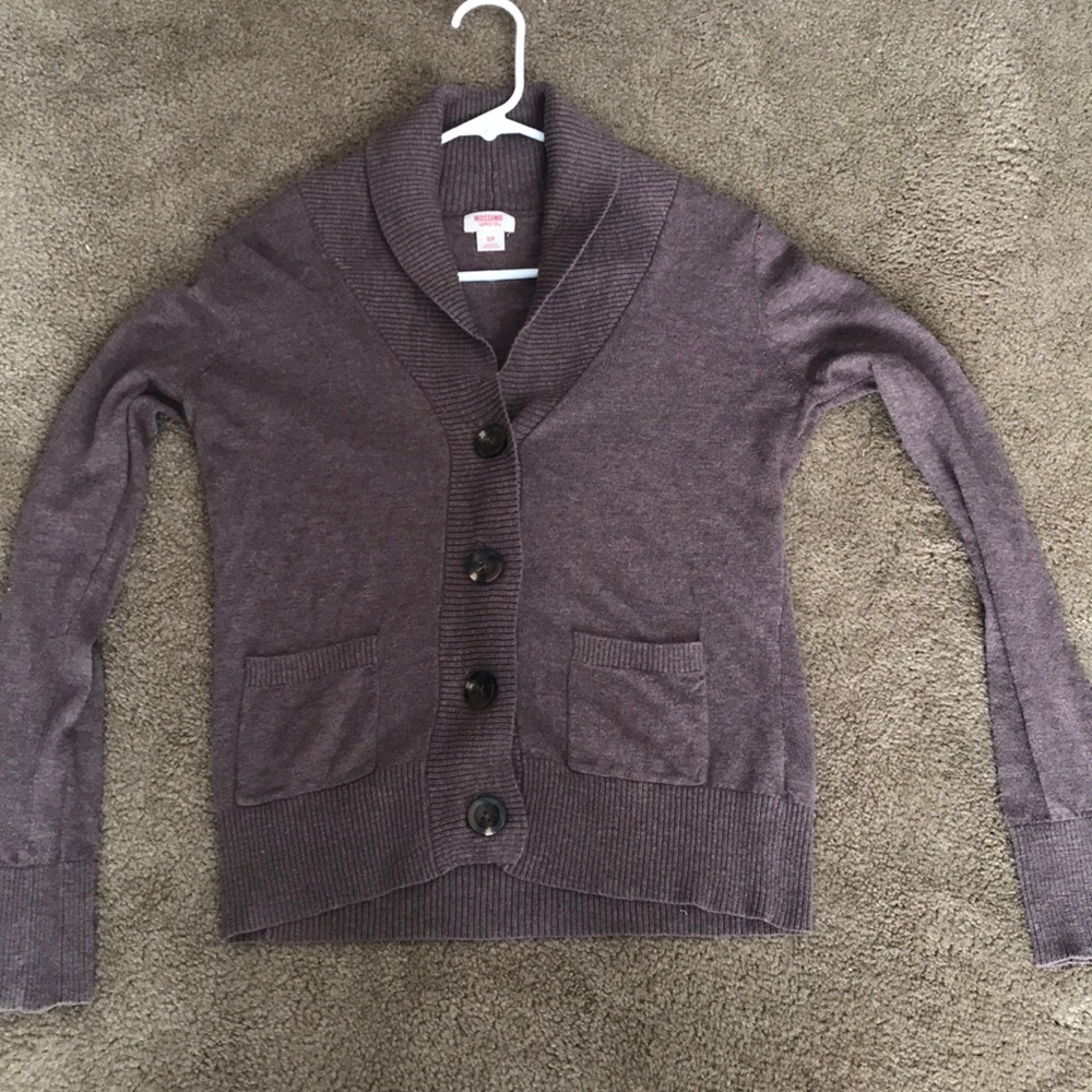 Mossimo Button-Front Cardigan